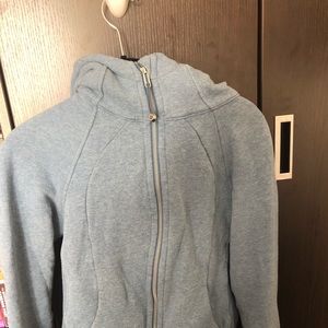 Lululemon Scuba Hoodie in a blueish grey